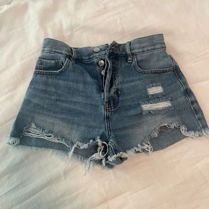 Pacsun Vintage High Rise Denim Shorts - 25
